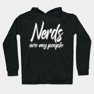 Nerds Are My People grey Hoodie